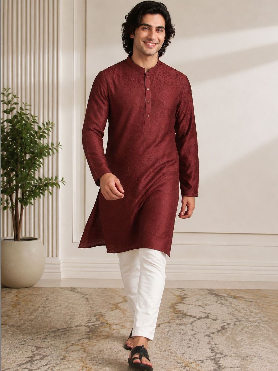 SOURAGYA Men Kurta