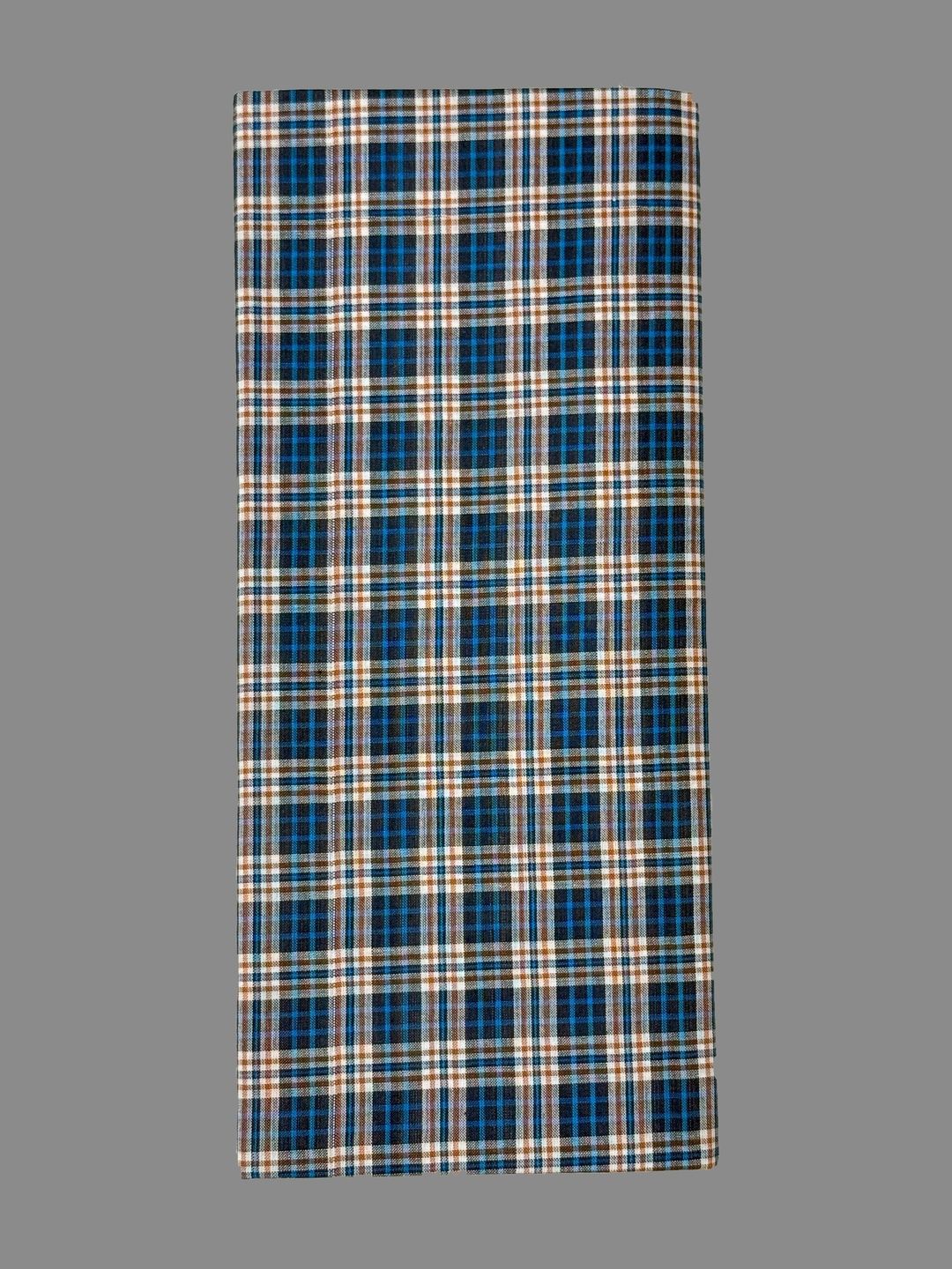 Shree shyam Handloom Men Checked Cotton Dhoti Dhotis