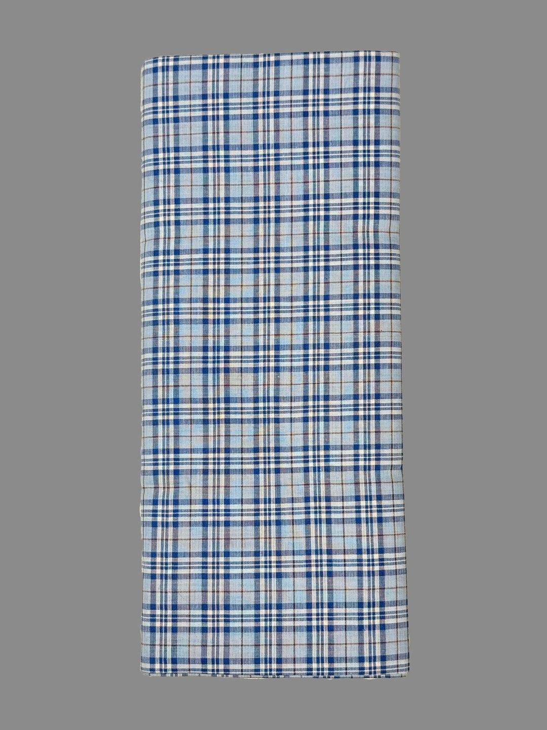Shree shyam Handloom Men Checked Cotton Dhoti Dhotis