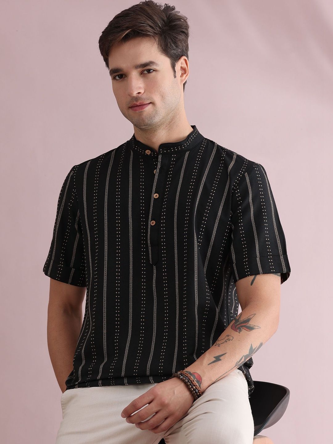 FILORI STUDIO Men Printed Kurta
