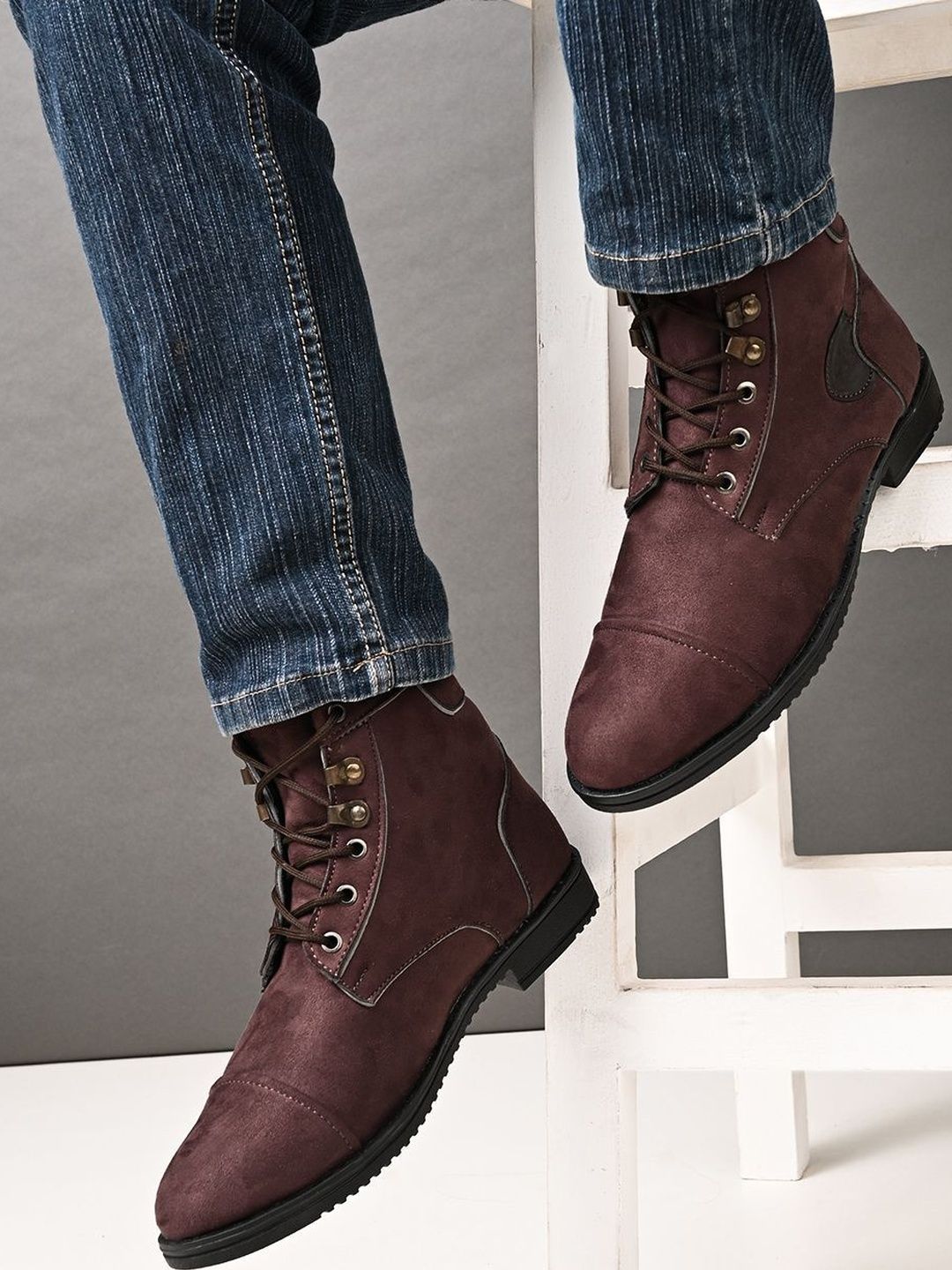 Killer Killer Men Round Toe Regular Boots