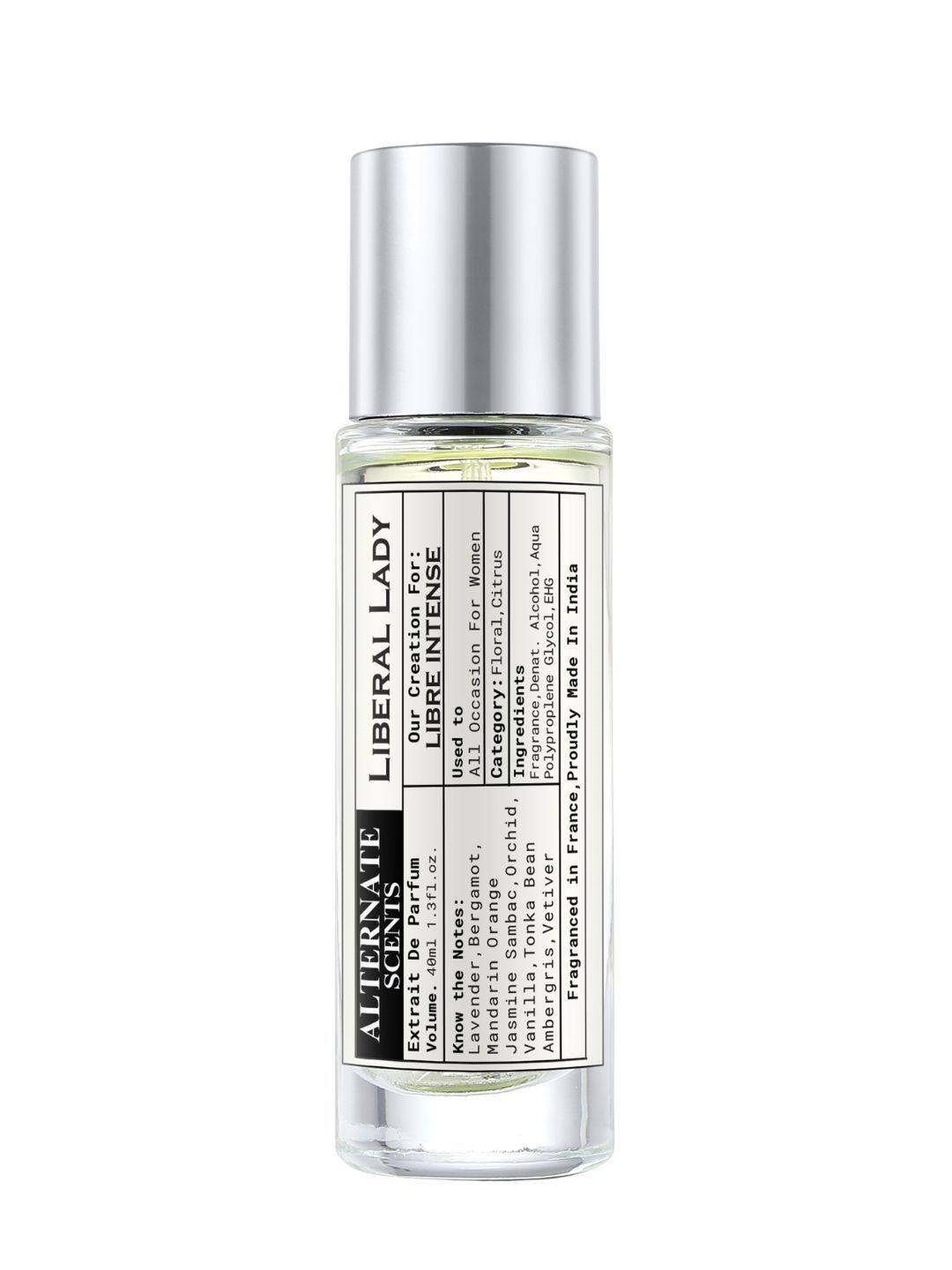 Alternate Scents Women Long Lasting Liberal Lady Extrait De Perfume- 40 ml