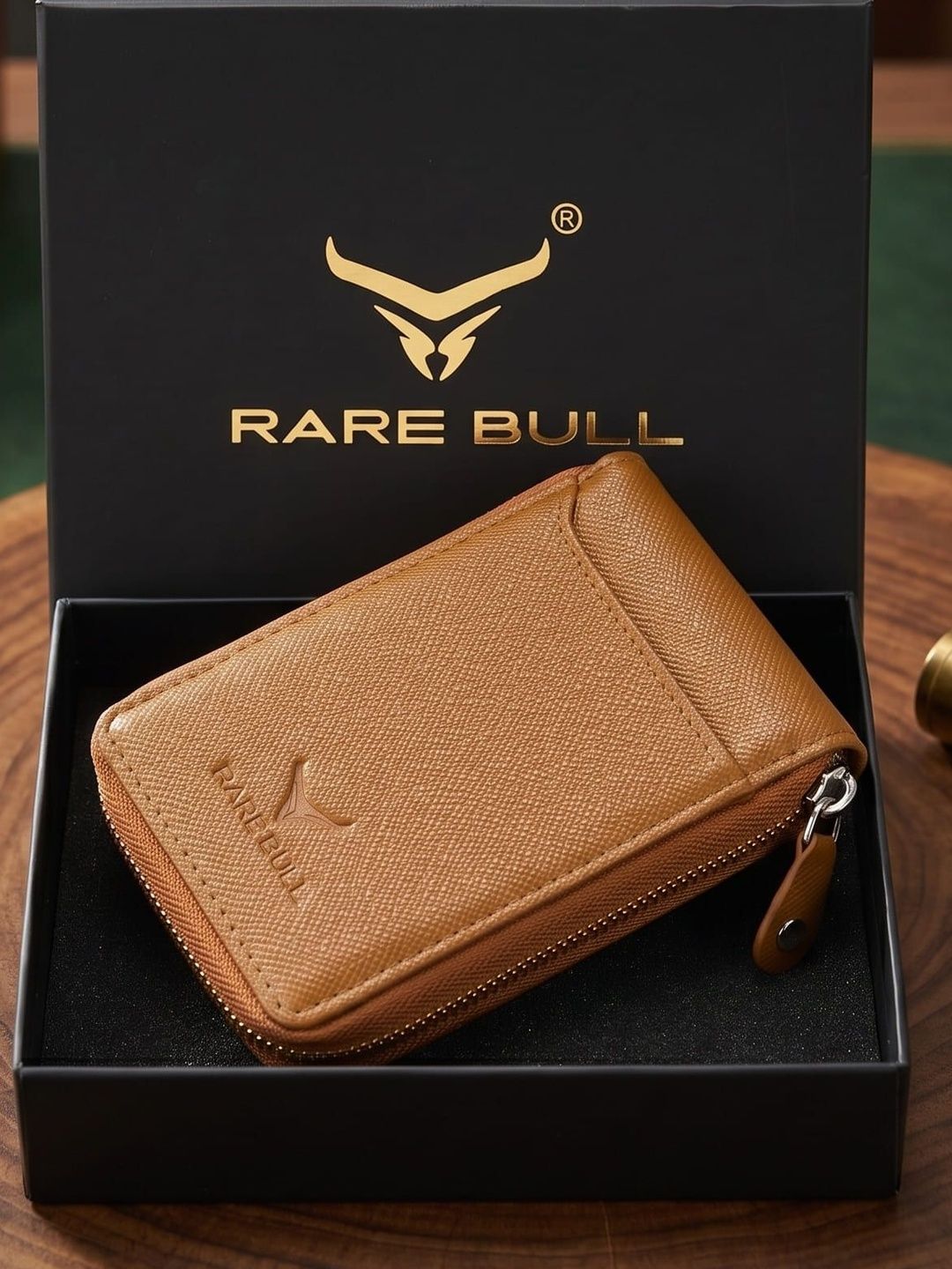 RARE BULL Men Leather Wallets