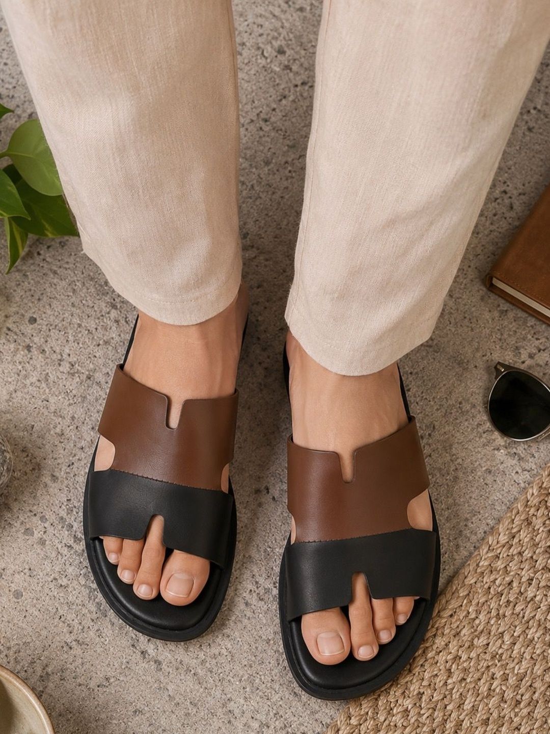 Mast & Harbour Men Comfort Sandals