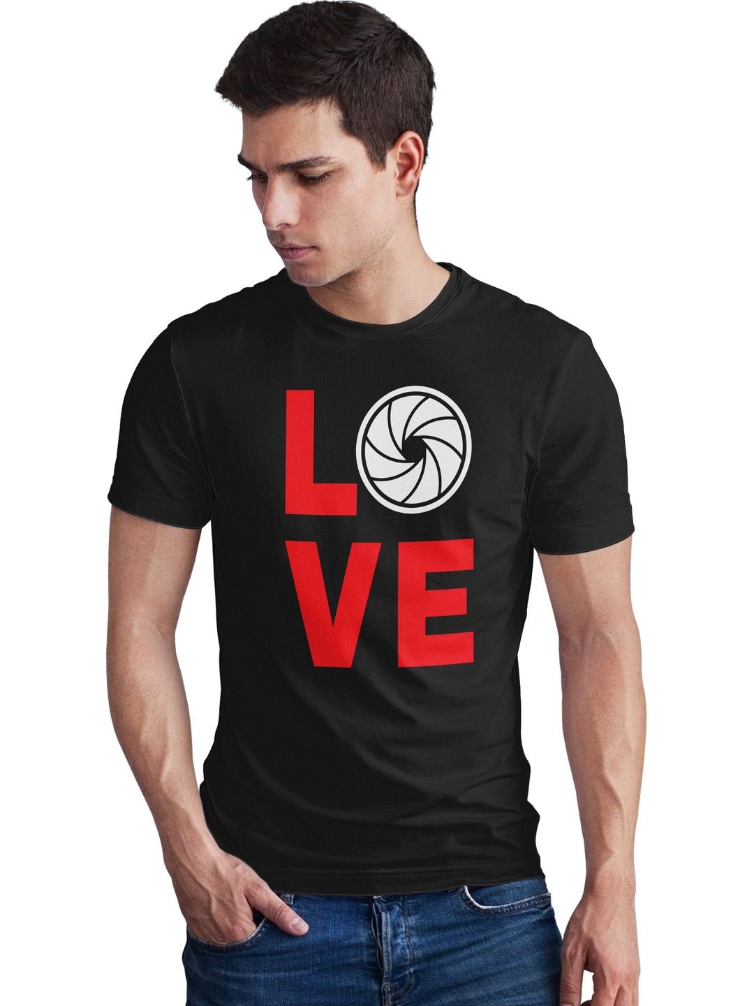 Seekbuylove Men Typography Printed Bio Finish T-shirt