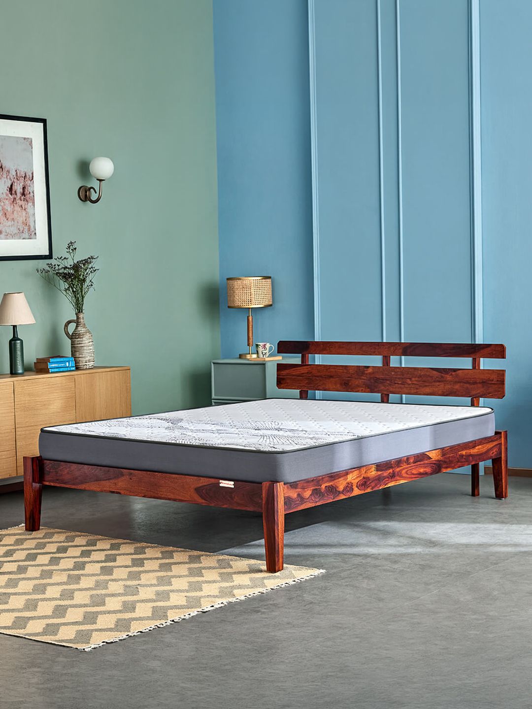 Duroflex Duroflex Durobond Pro Reversible Coir Firm & Medium Firm 5" Queen Mattress (75x66 Inch)