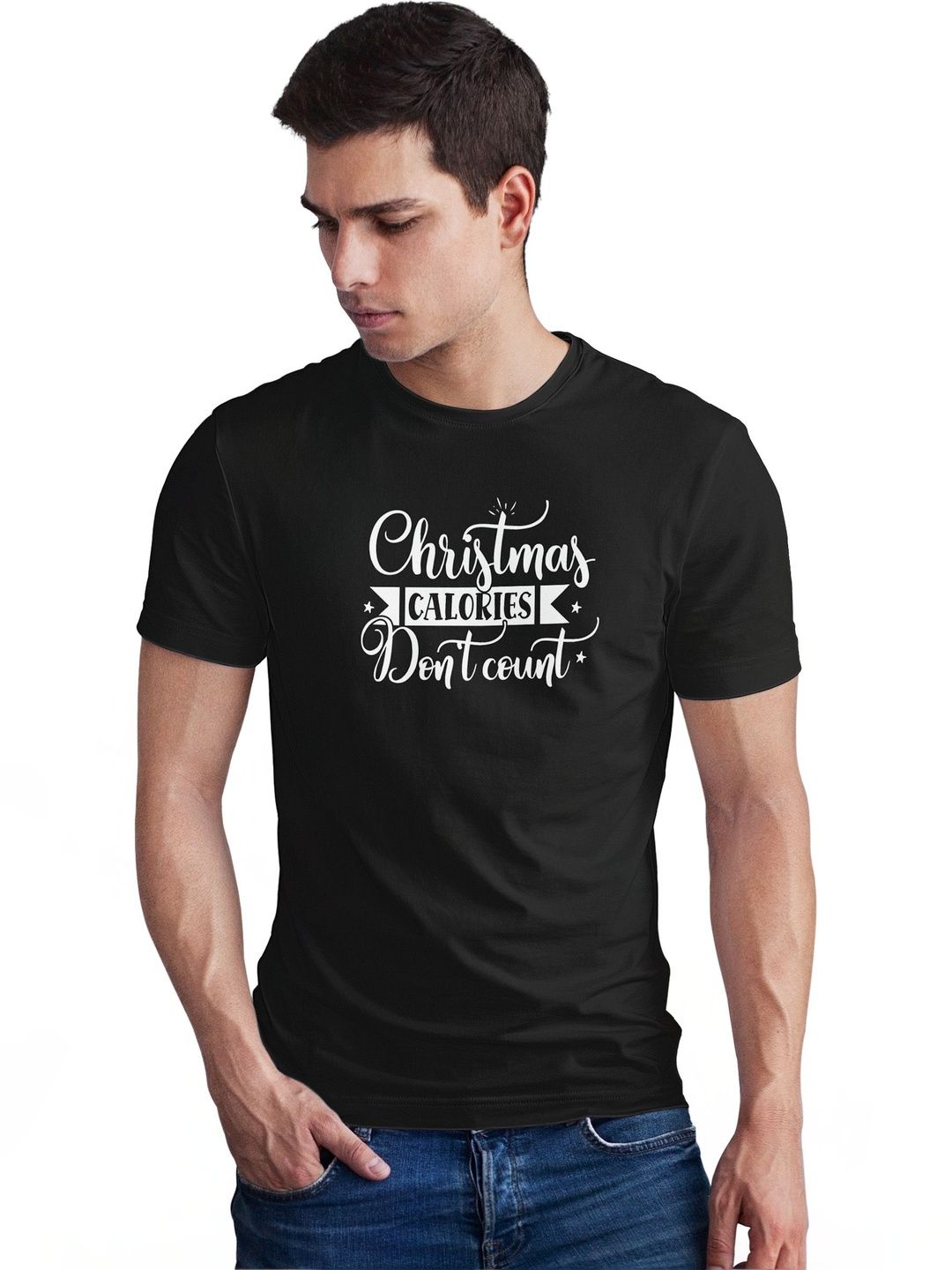 Seekbuylove Men Typography Printed Bio Finish T-shirt