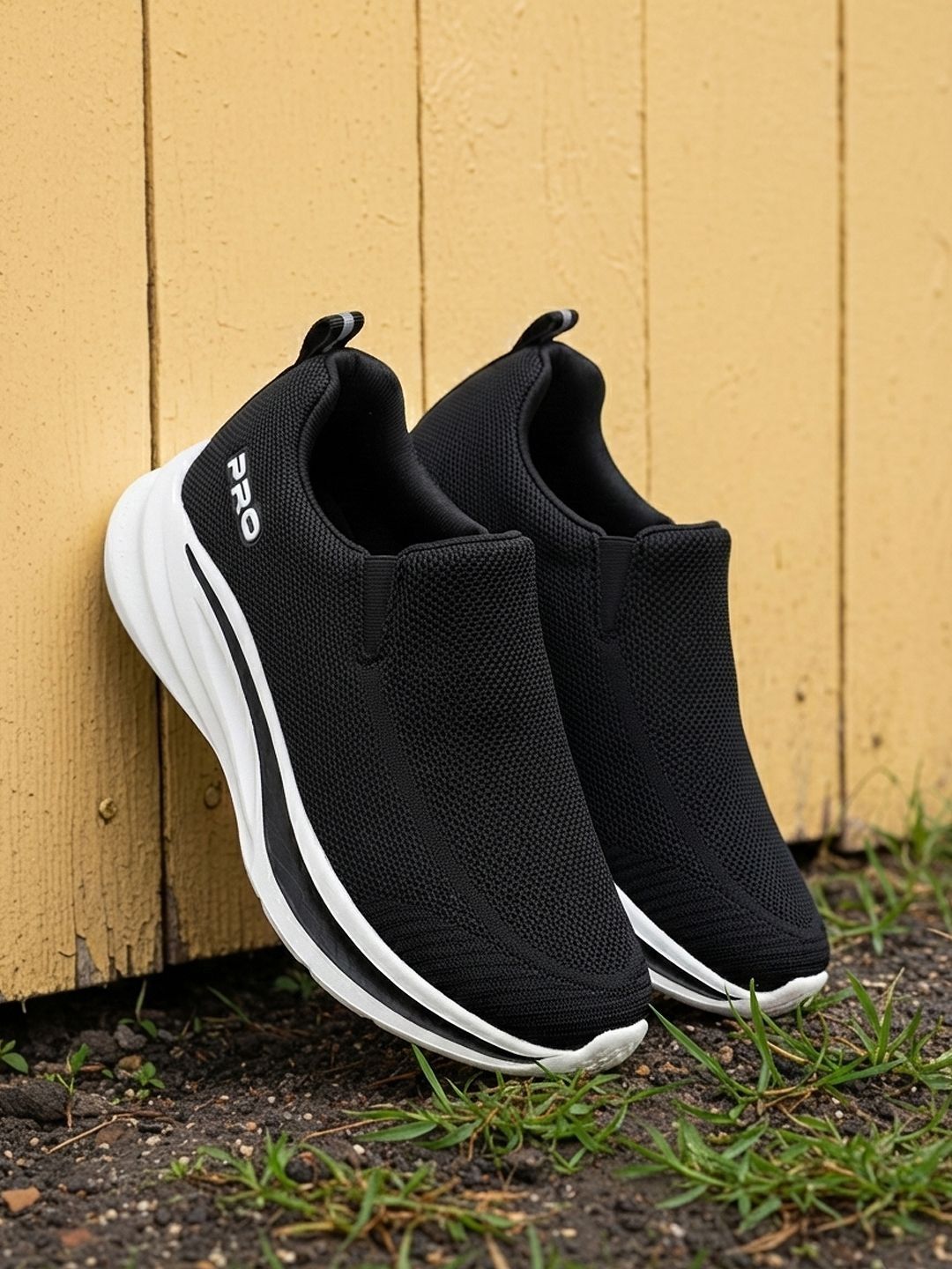 Khadims Men Textile Walking Non-Marking Shoes