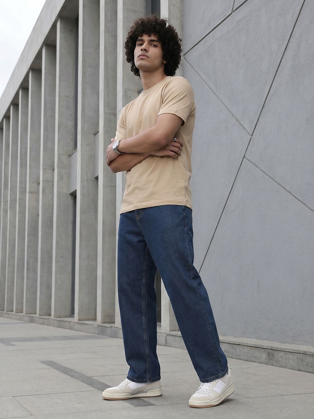 The Roadster Life Co. Men Relaxed Fit Clean Look Jeans