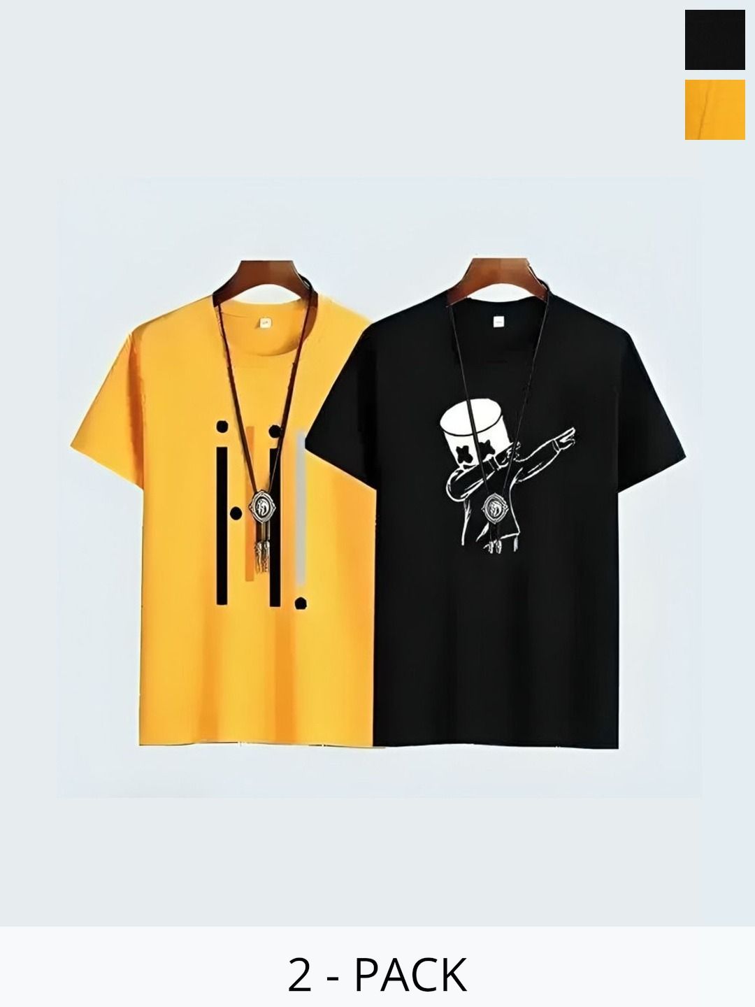 WIKE DENIMS Men 2 Printed T-shirt