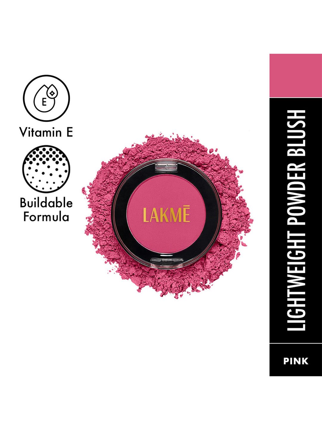 Lakme Face It Blush-Flushed Pink B2