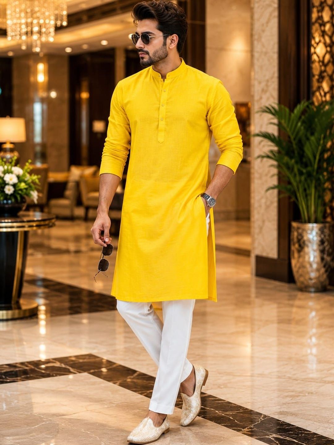 Jagdish Garments Men Kurta