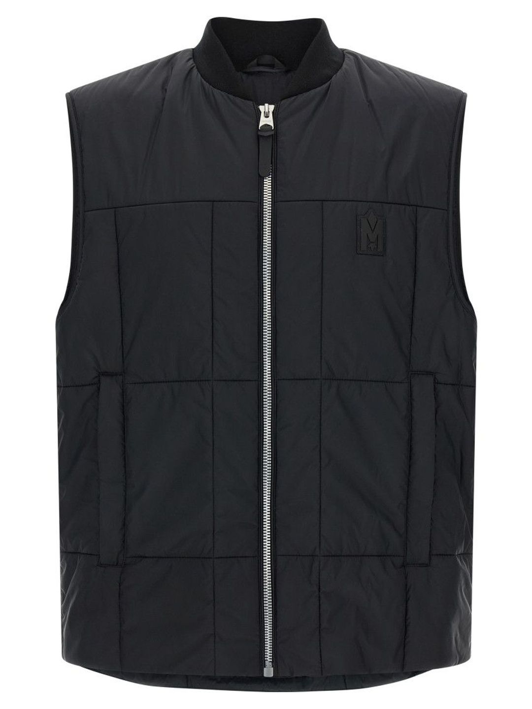 Mackage Black Sleeveless Logo Jacket