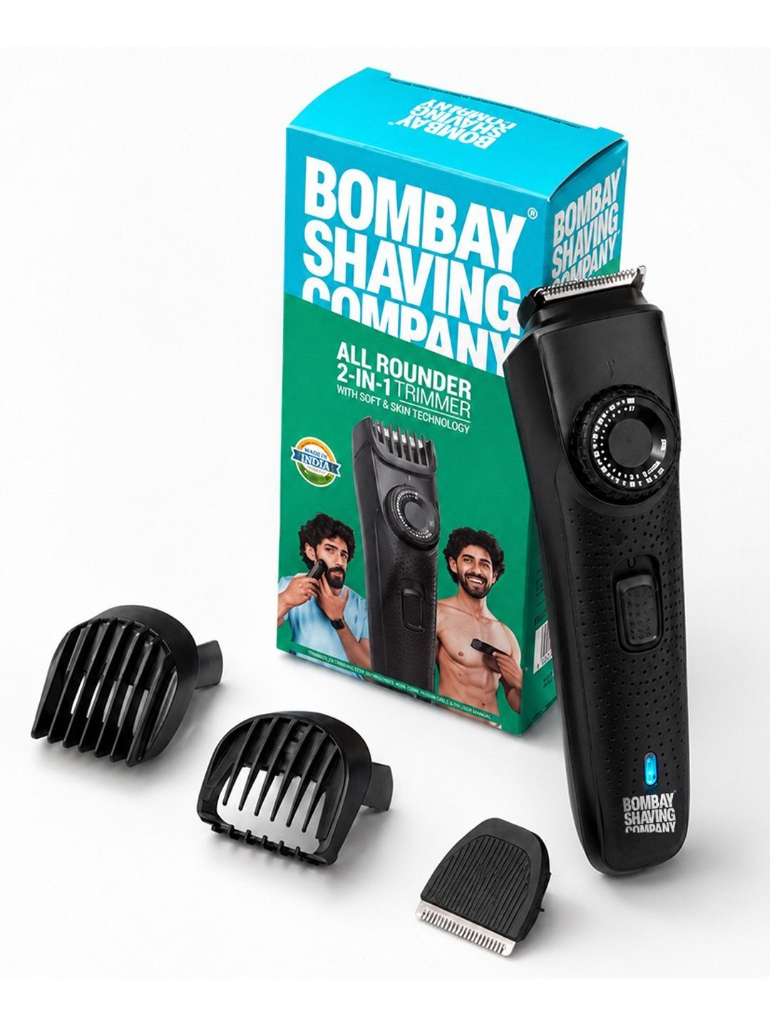 Bombay Shaving Company All Rounder 2-In-1 Trimmer