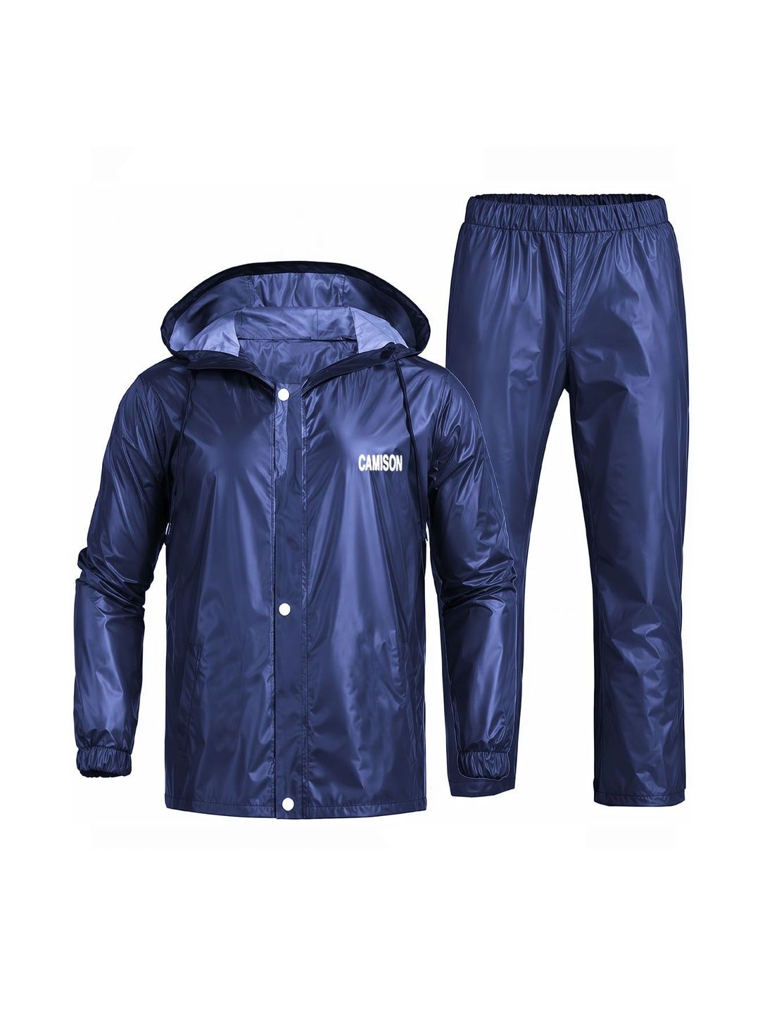 CAMISON Hooded Waterproof Rain Jacket