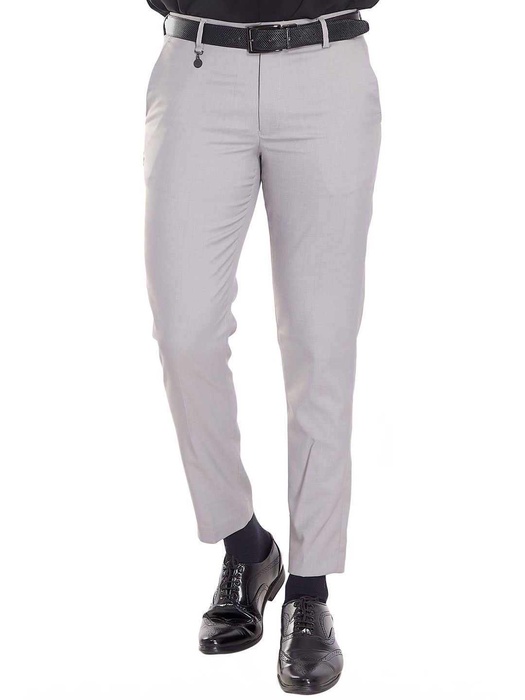KAMOK Men Tapered Fit Trousers