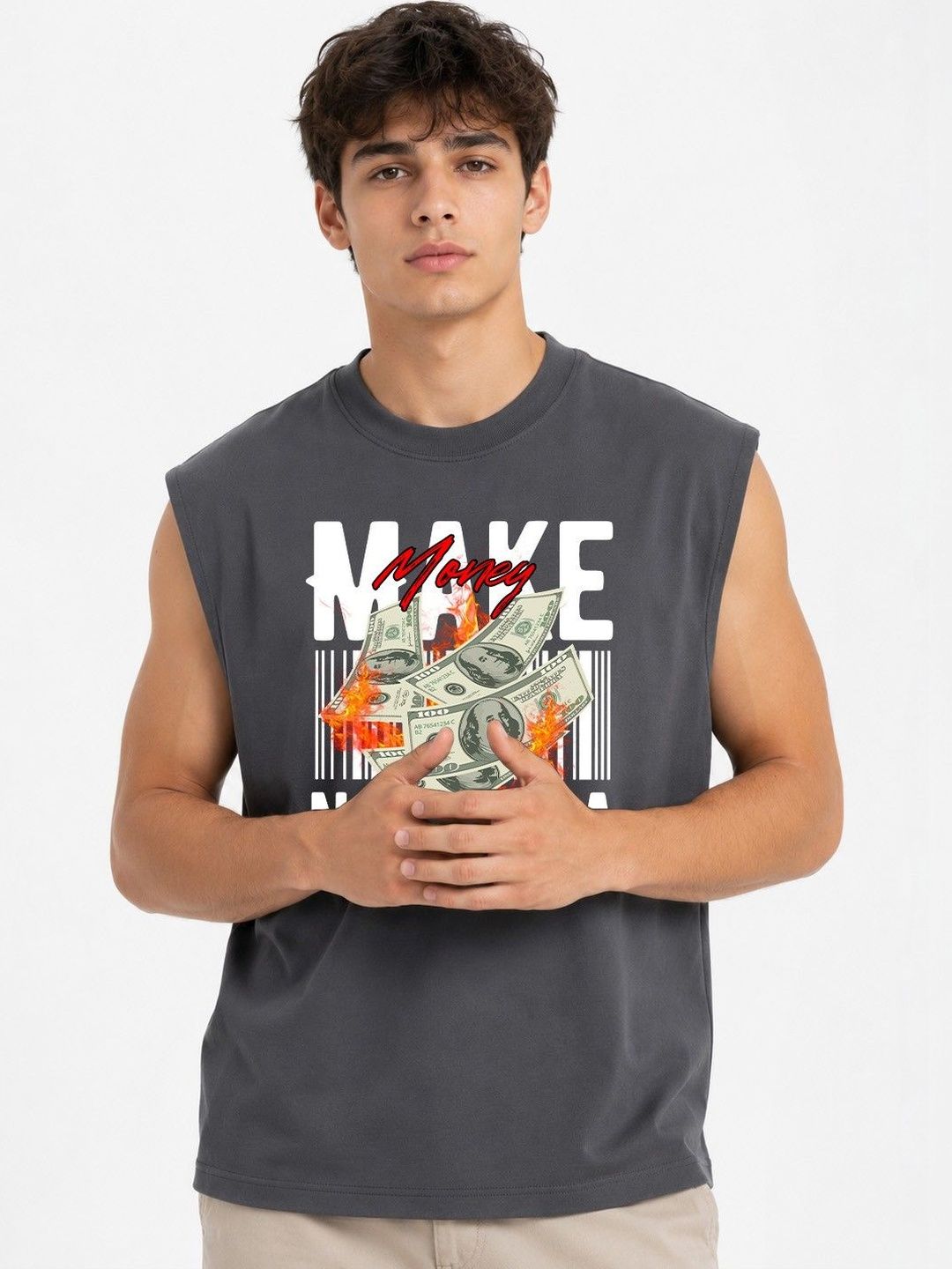 Moda Rapido Printed Cotton Tank