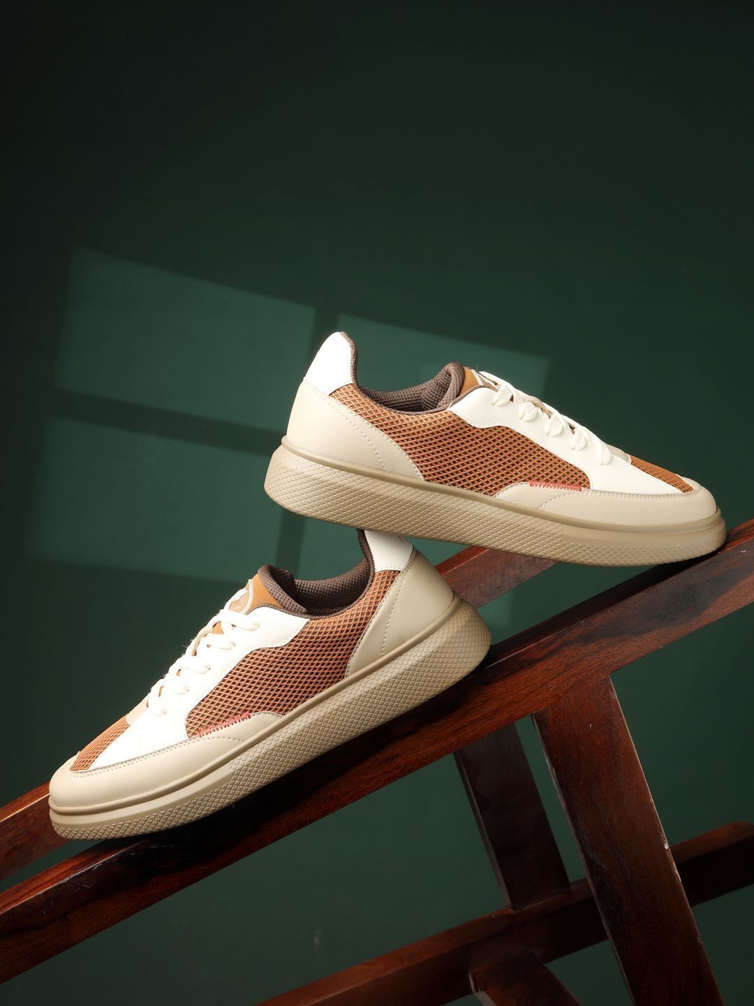 HOS Men ERIC Sneakers Lace-Up Casual Lightweight Daily Wear Shoes