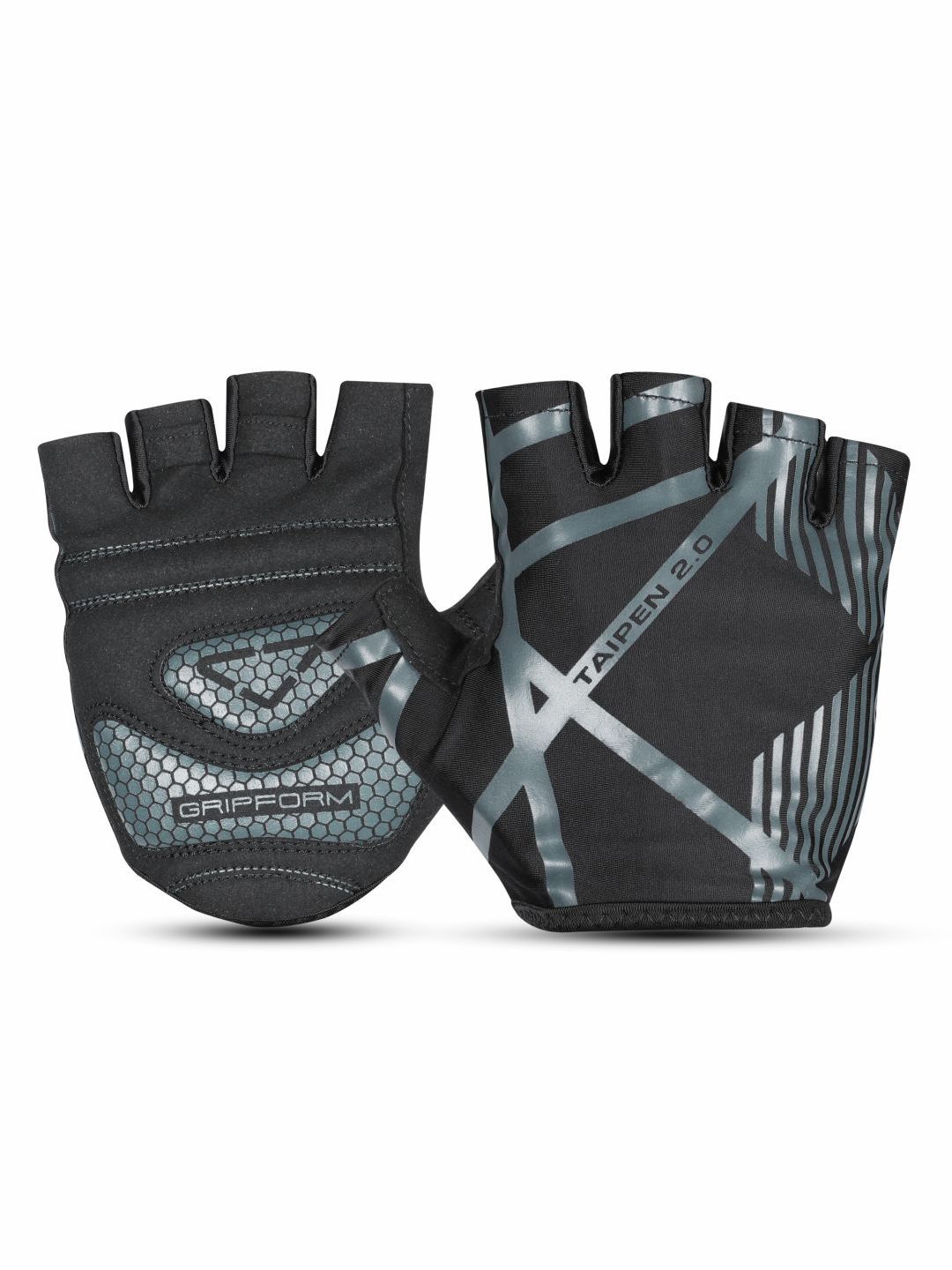 NIVIA Unisex Grey Taipen 2.0 Fitness Gloves
