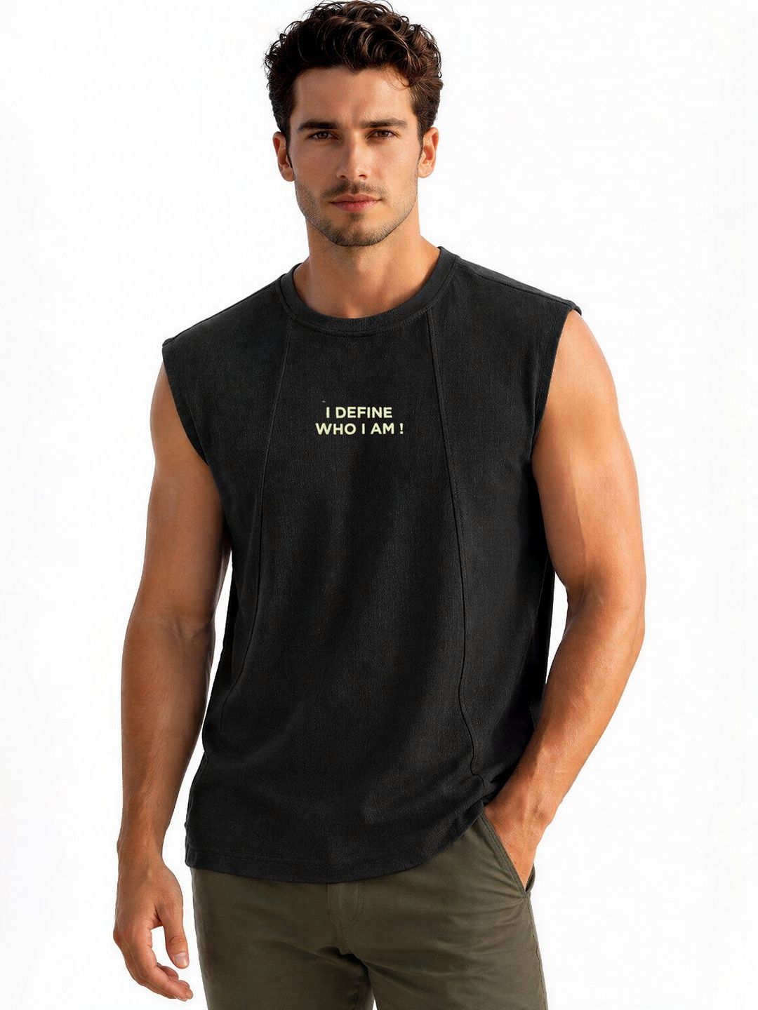 Status Quo Men Typography Printed T-shirt