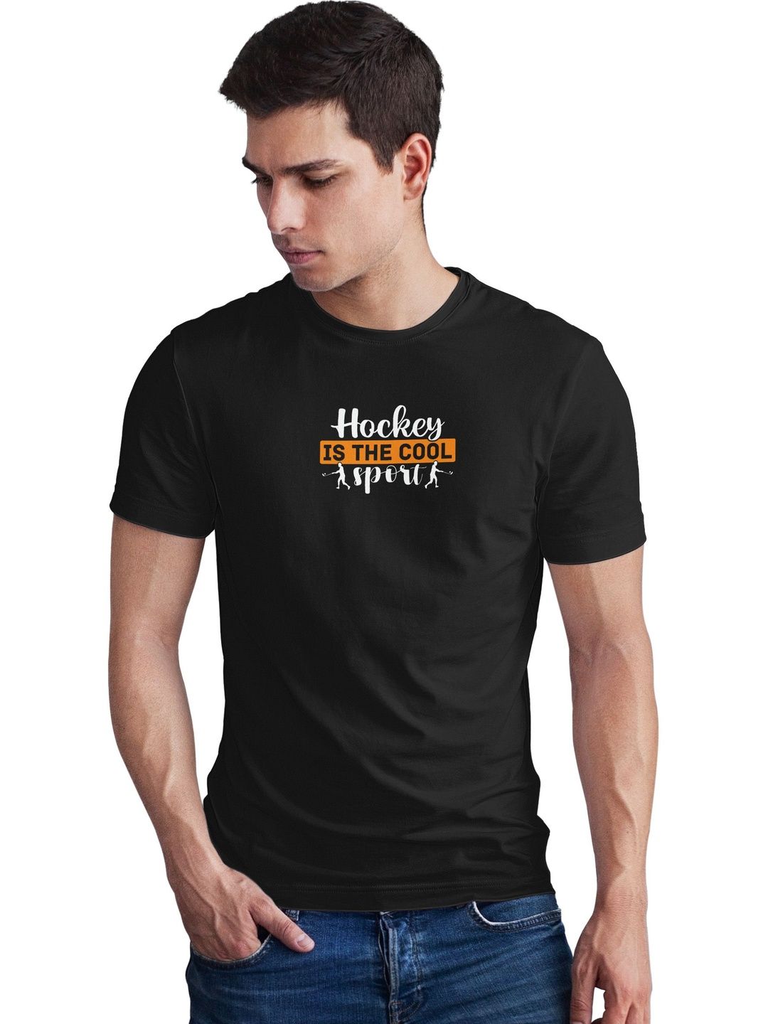 Seekbuylove Men Typography Printed Bio Finish T-shirt