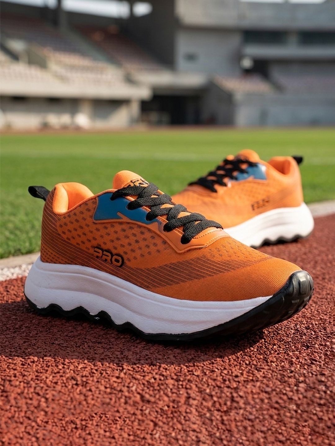 Khadims Men Textile Running Non-Marking Shoes