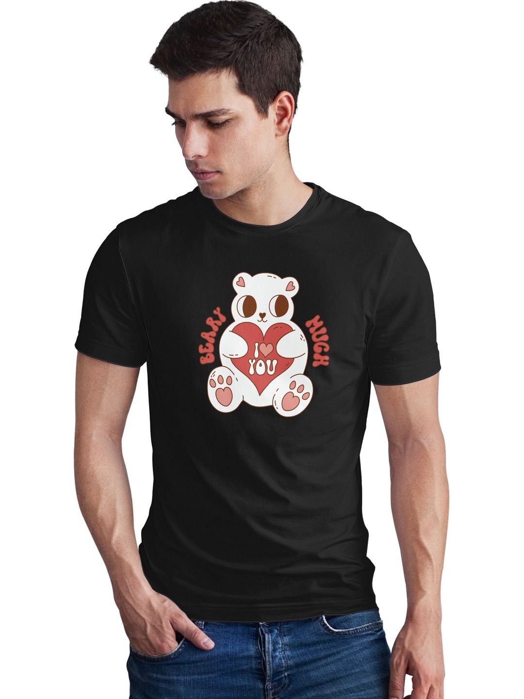 Seekbuylove Men Printed Bio Finish T-shirt