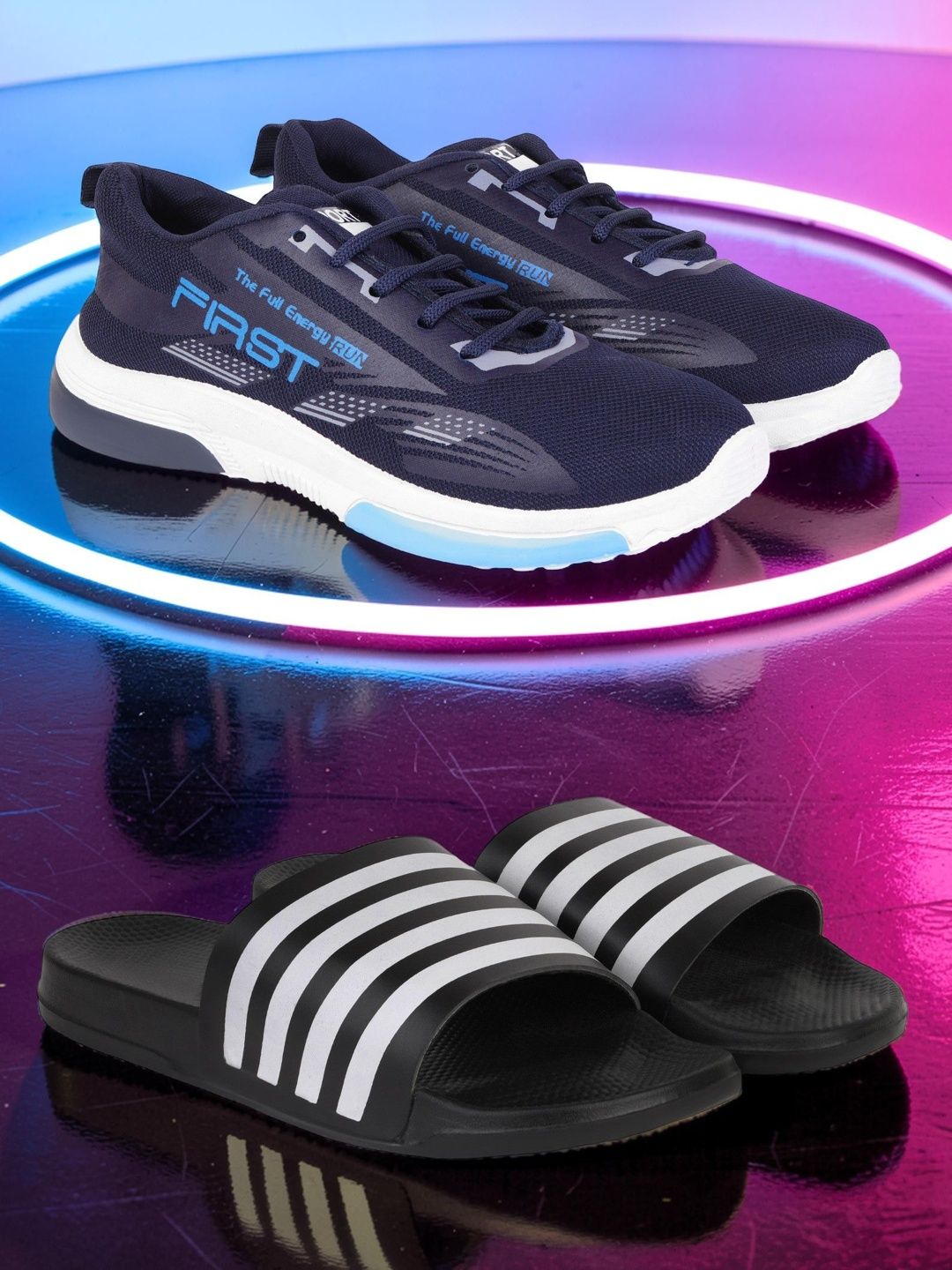 Vortek Men Mesh Running Shoes
