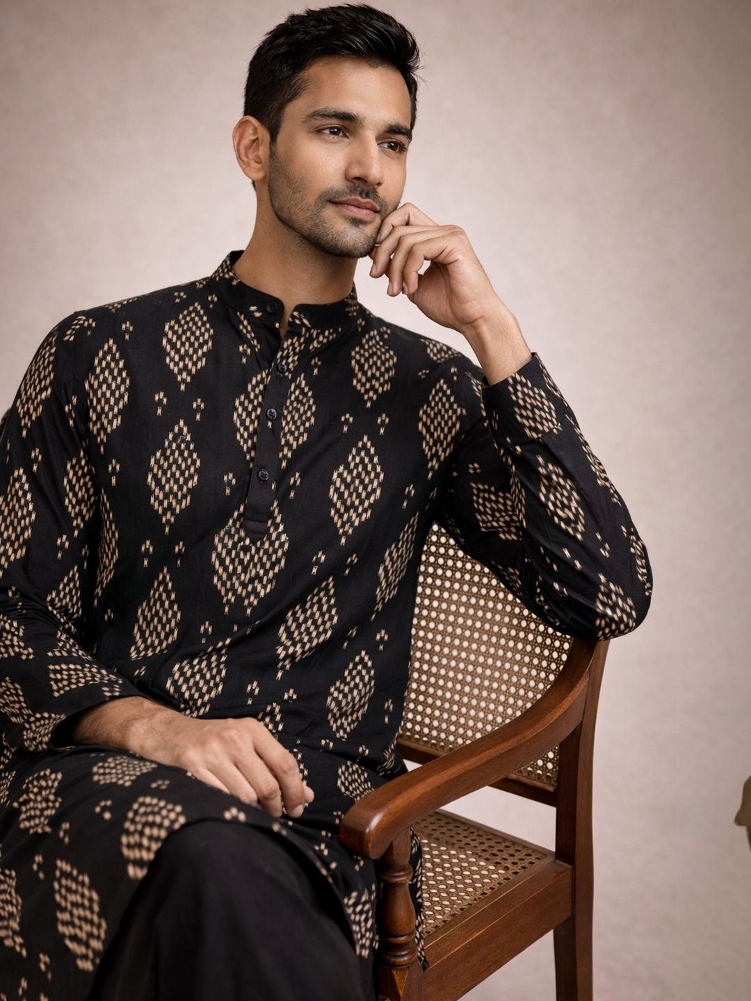 Anouk Men Ethnic Motifs Kurta