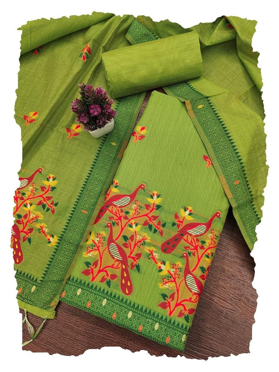 DEVANGI Unstitched Dress Material