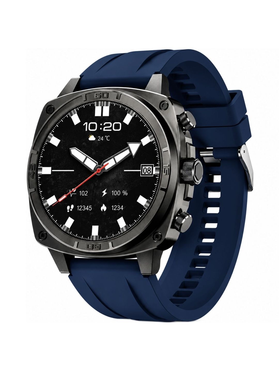 inear INWATCH Pro Smartwatch,1.43 AMOLED HD Display BT Calling AI Voice Assistant IP68