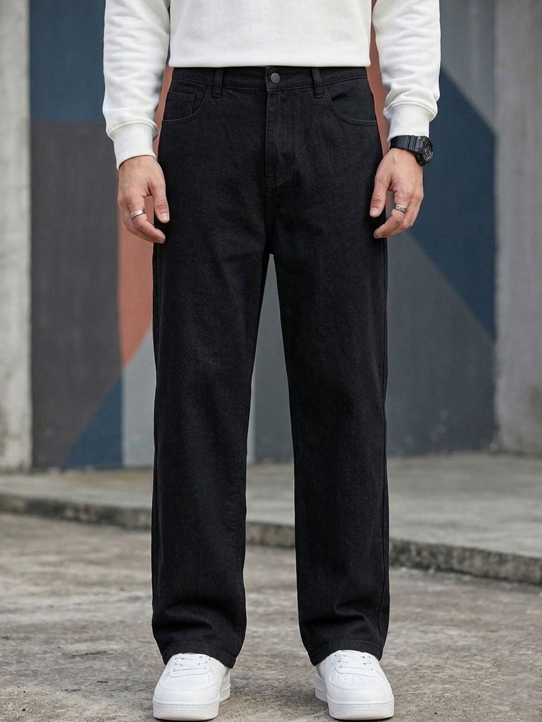 StyleCast Men Comfort Mid-Rise Jeans