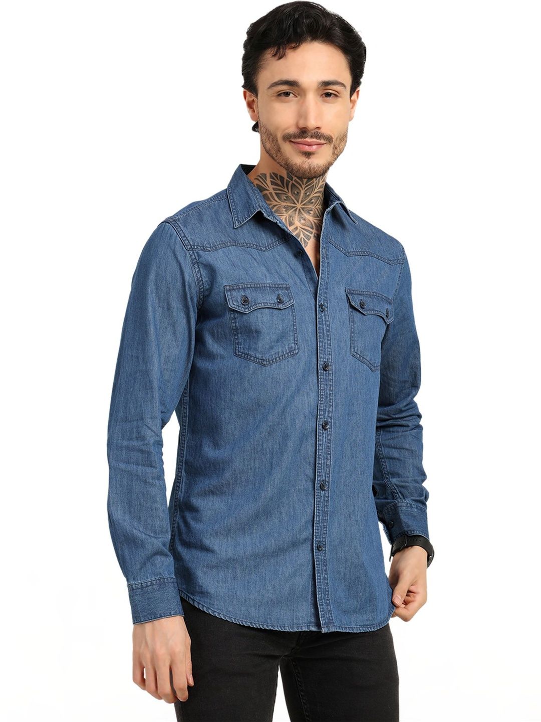 DENIM EDGE Men Casual Shirt