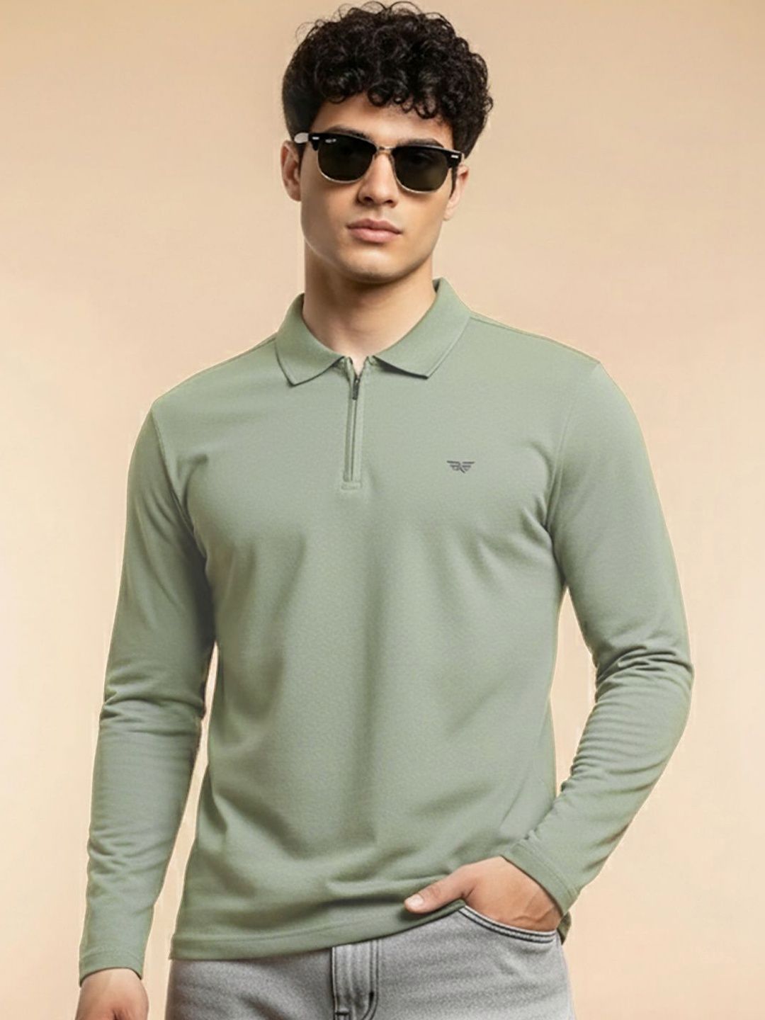 Kook N Keech Men Brand Logo Polo Collar T-shirt