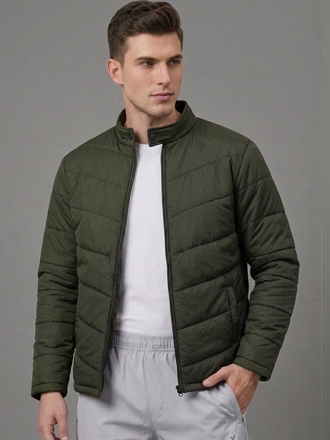 MOUNTAIN COLOURS Men Lightweight Outdoor Puffer Jacket