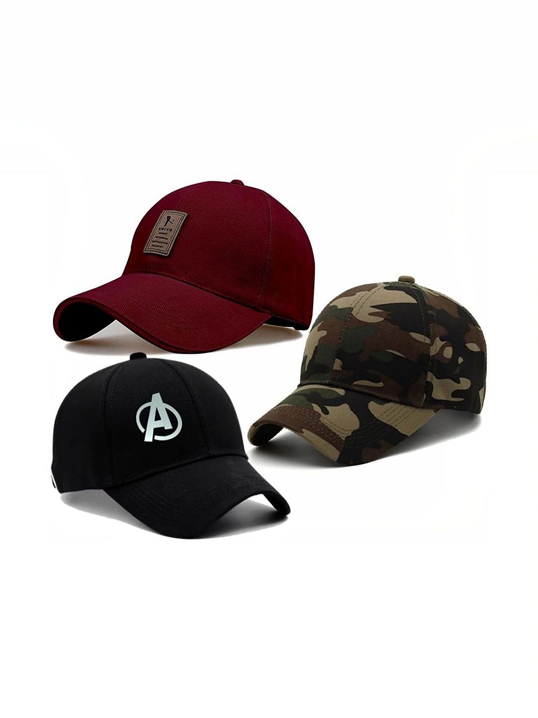 CAP WORLD Men Colourblocked Baseball Cap