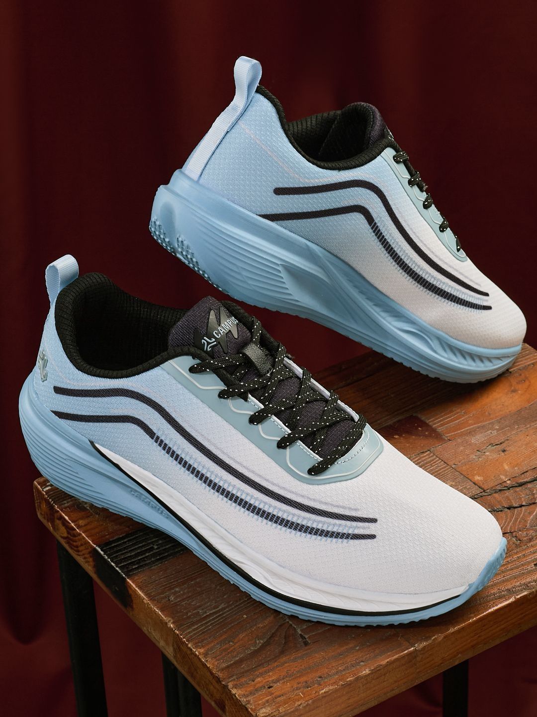 Campus PYNE Men Mesh Running Non-Marking Shoes
