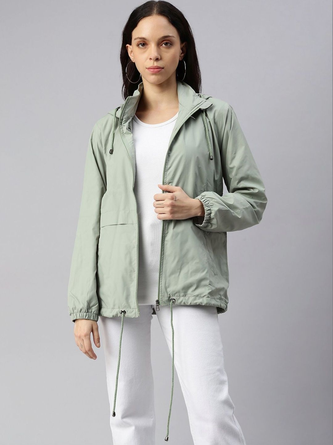 Kaali Peeli Women Lightweight Woven Jacket