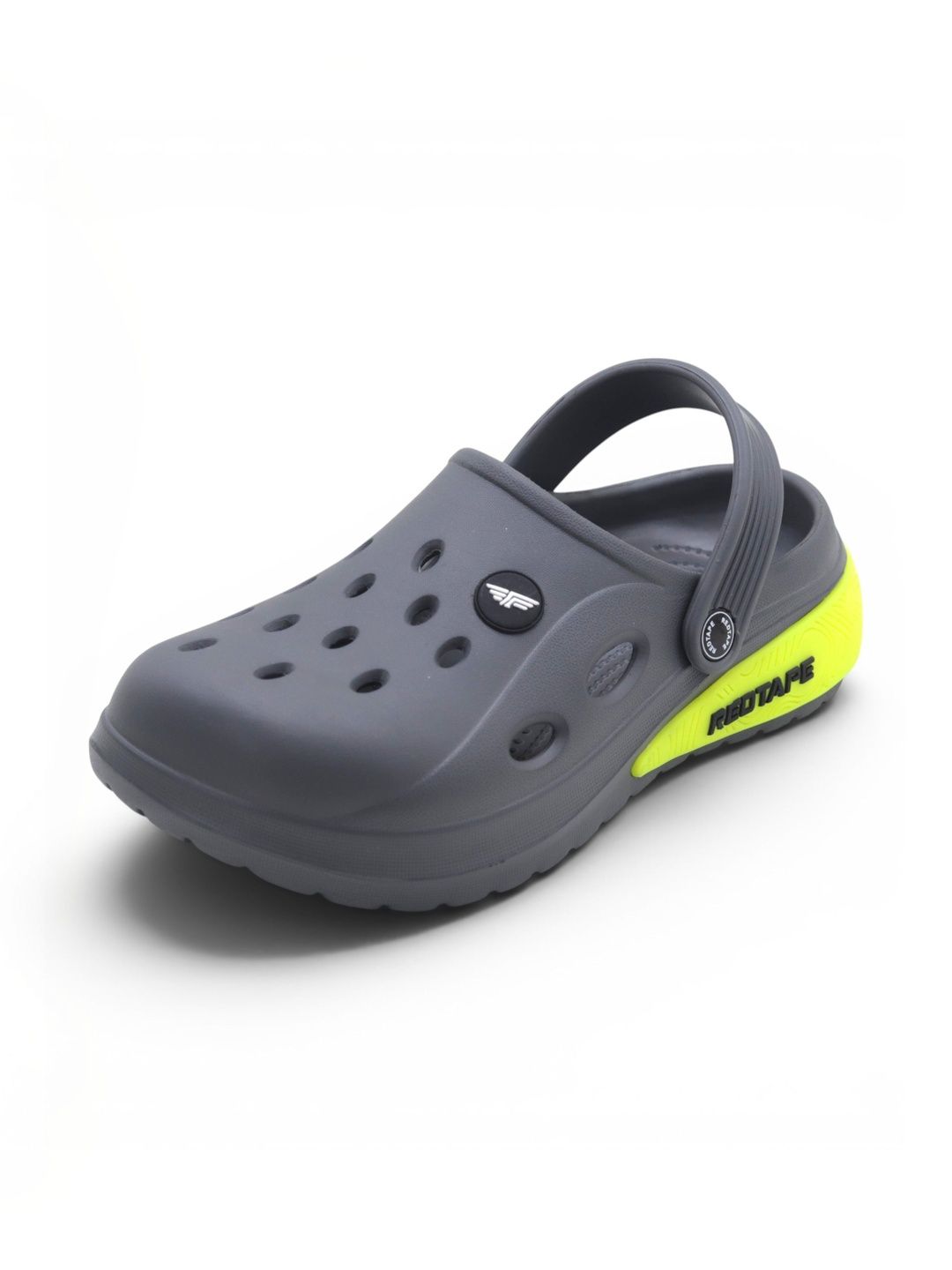 Red Tape Men Colourblocked Clogs