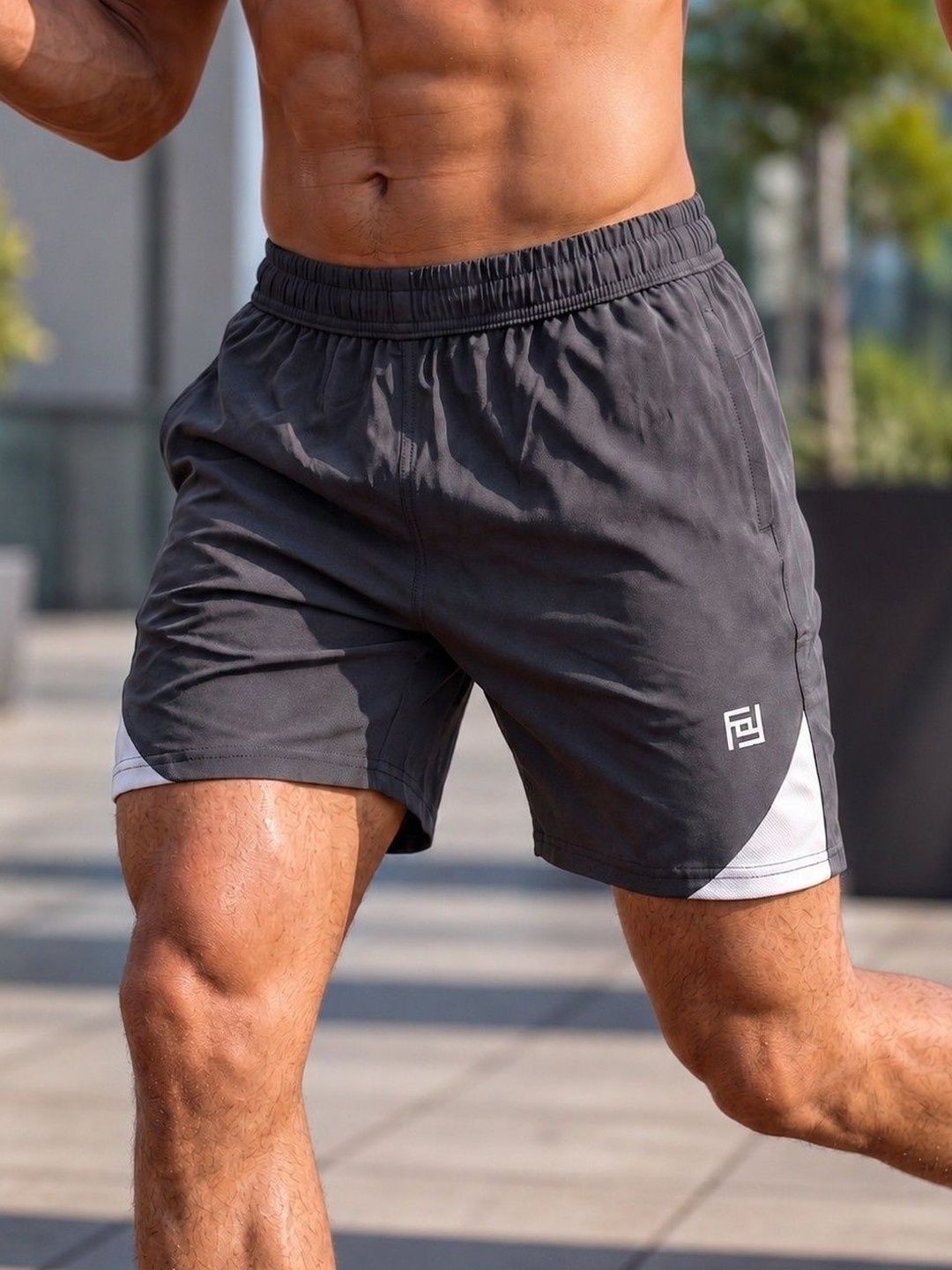 Uttam Men Colourblocked Training or Gym with Technology Shorts