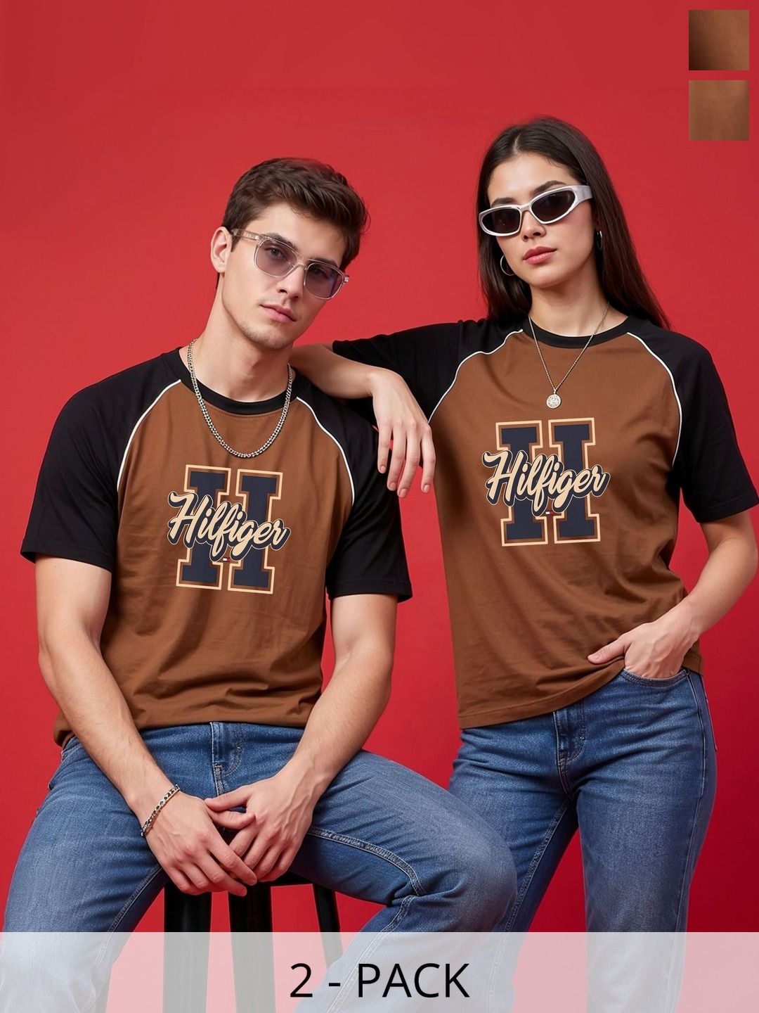 BAESD BAESD Unisex Brand Logo 2 Printed Twistform T-shirt