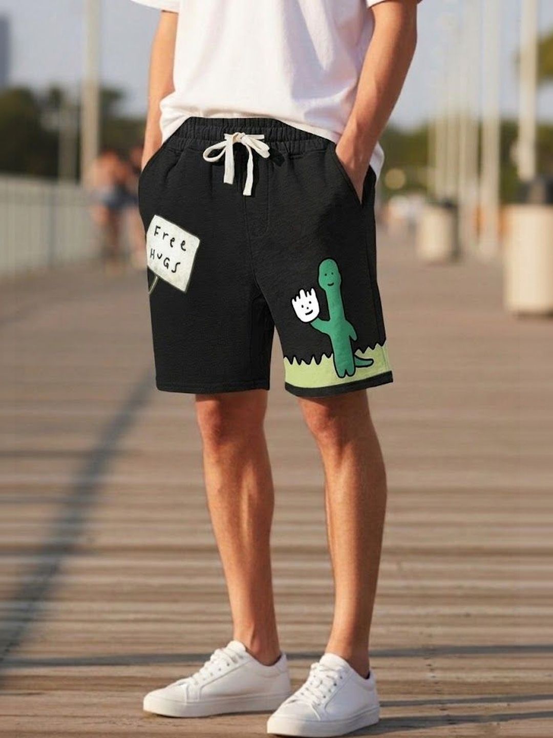 WEVOK WEAR Men Printed Shorts