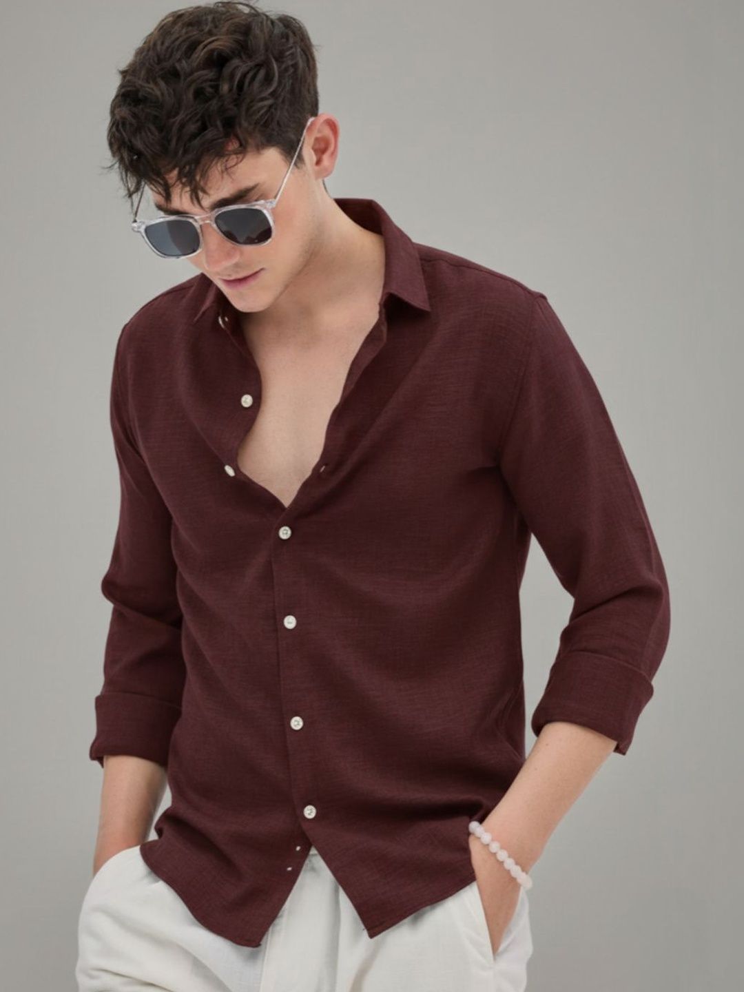 Ravyaah hub Men Casual Shirt
