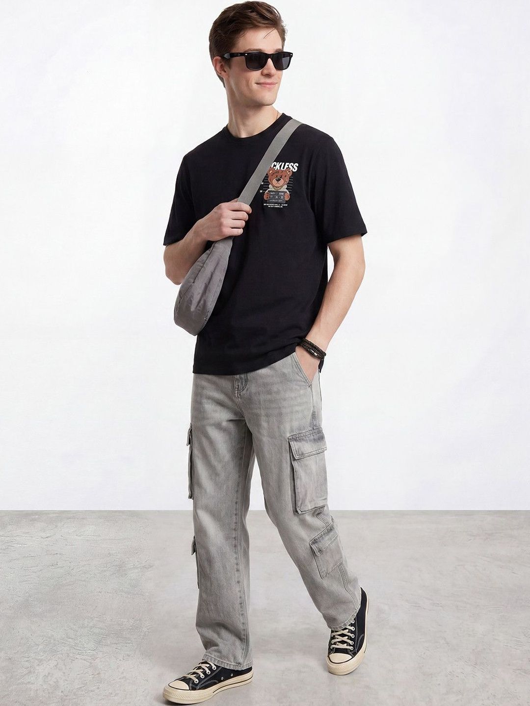 R&B Men Printed T-shirt