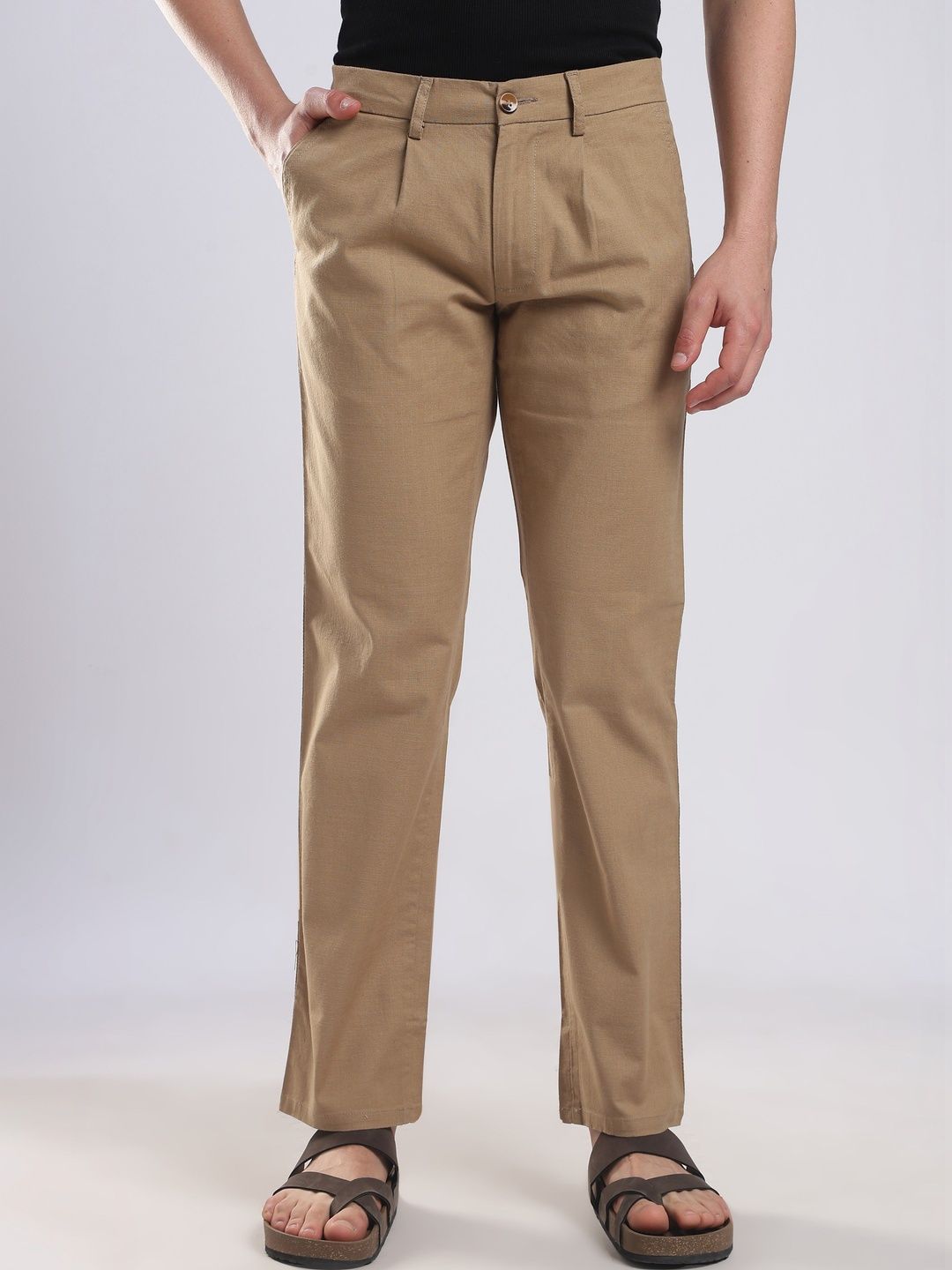 THE BEETEL HOUSE Men Relaxed Trousers