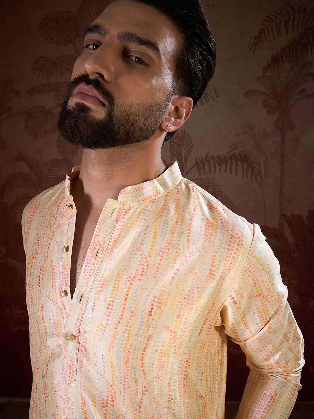 Ethnic Bay Men Printed Kurta