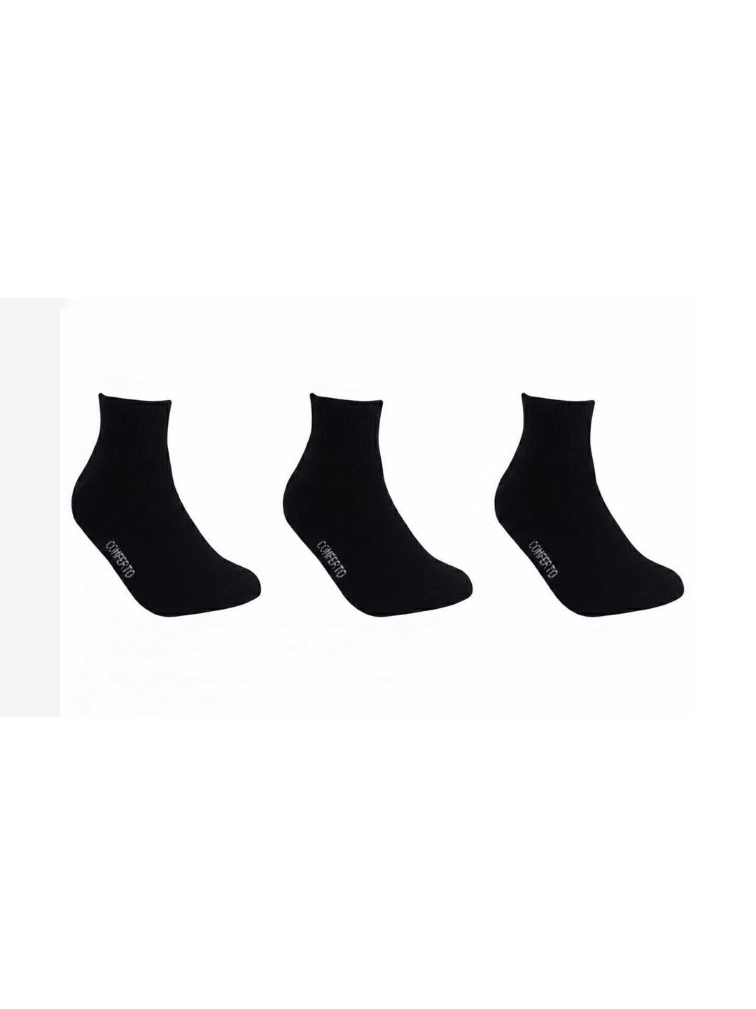COMFERTO Men Pack of 3 Cotton Socks