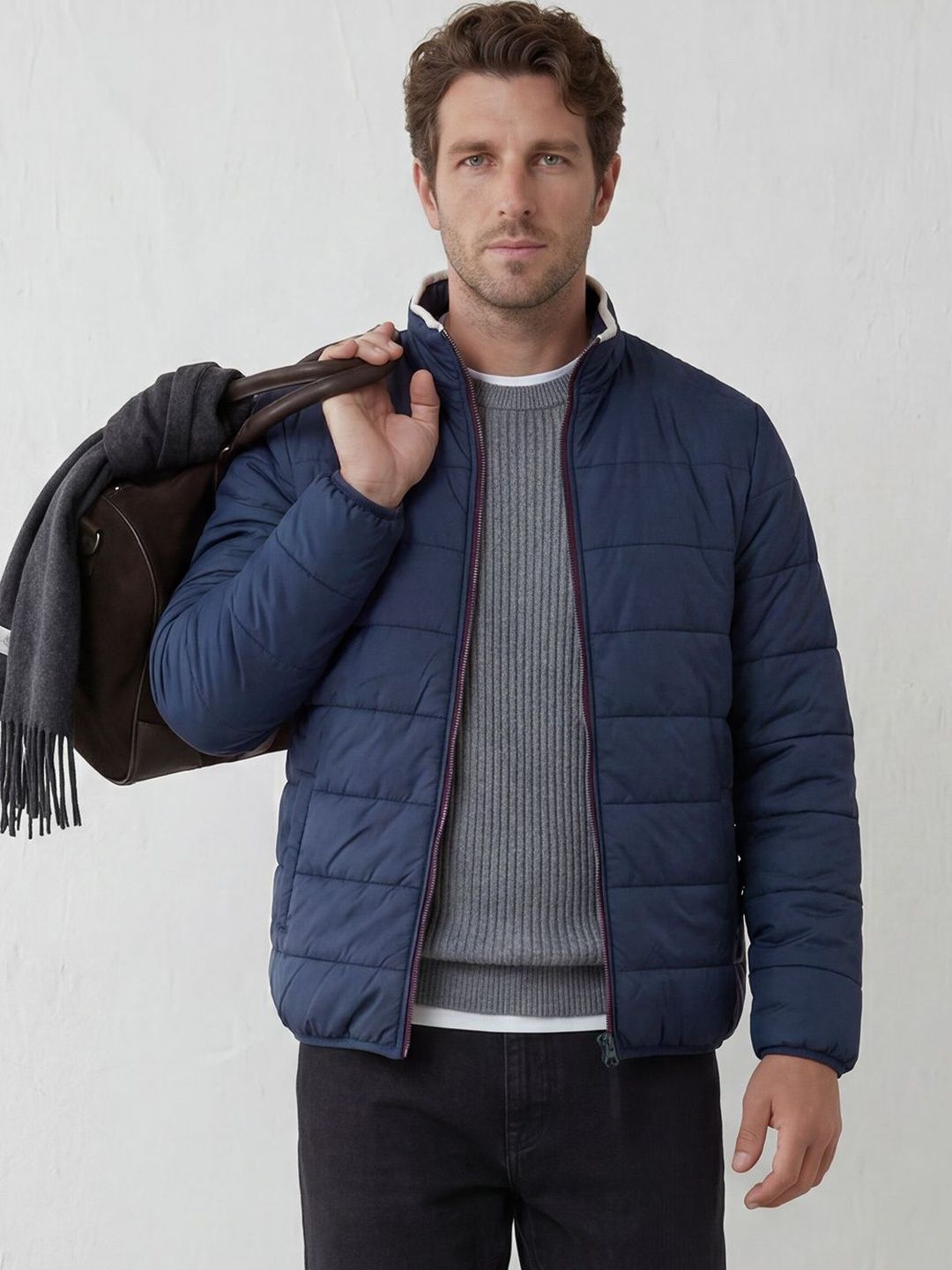WROGN Men Lightweight Puffer Jacket