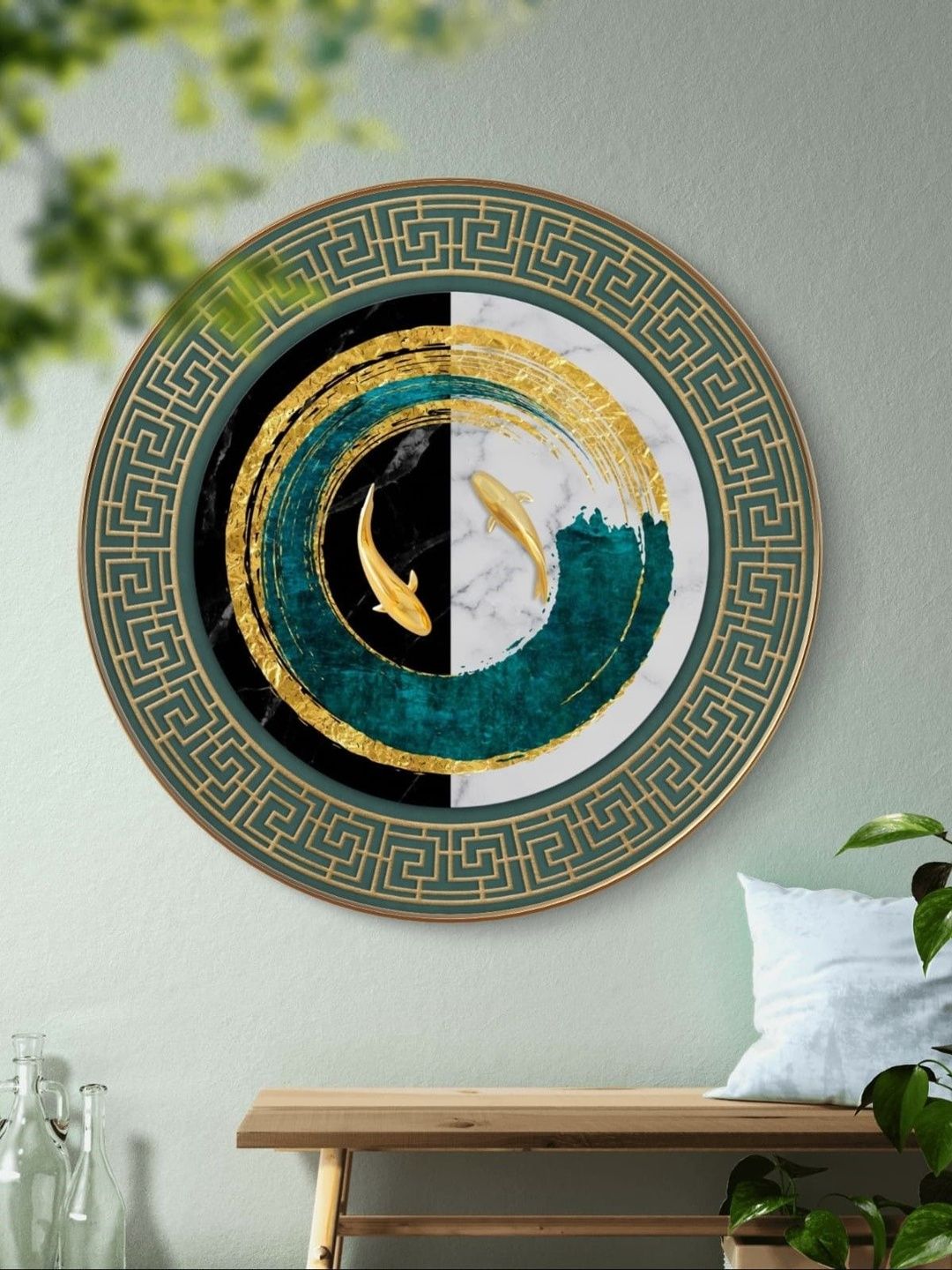 Myntra Elegant Homes Myntra Elegant Homes Multicoloured MDF Wall Paintings
