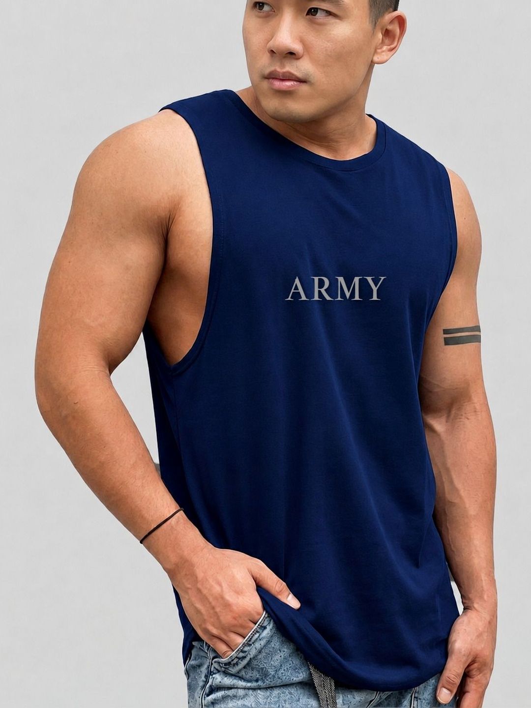vestarix Printed Gym Vest